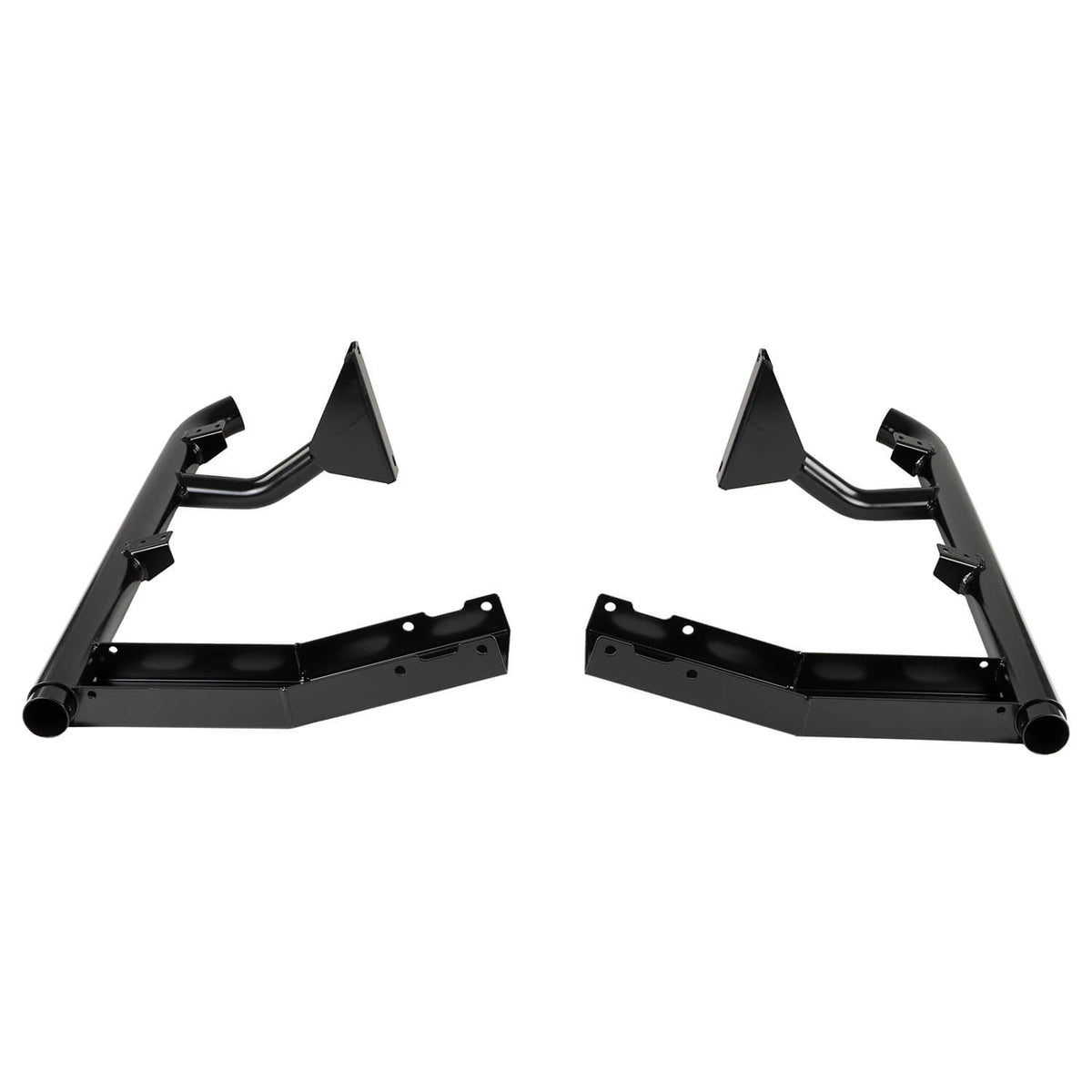 ARB Summit Step Section Hilux Sc Blk 15On - 4414660 by ARB - front view