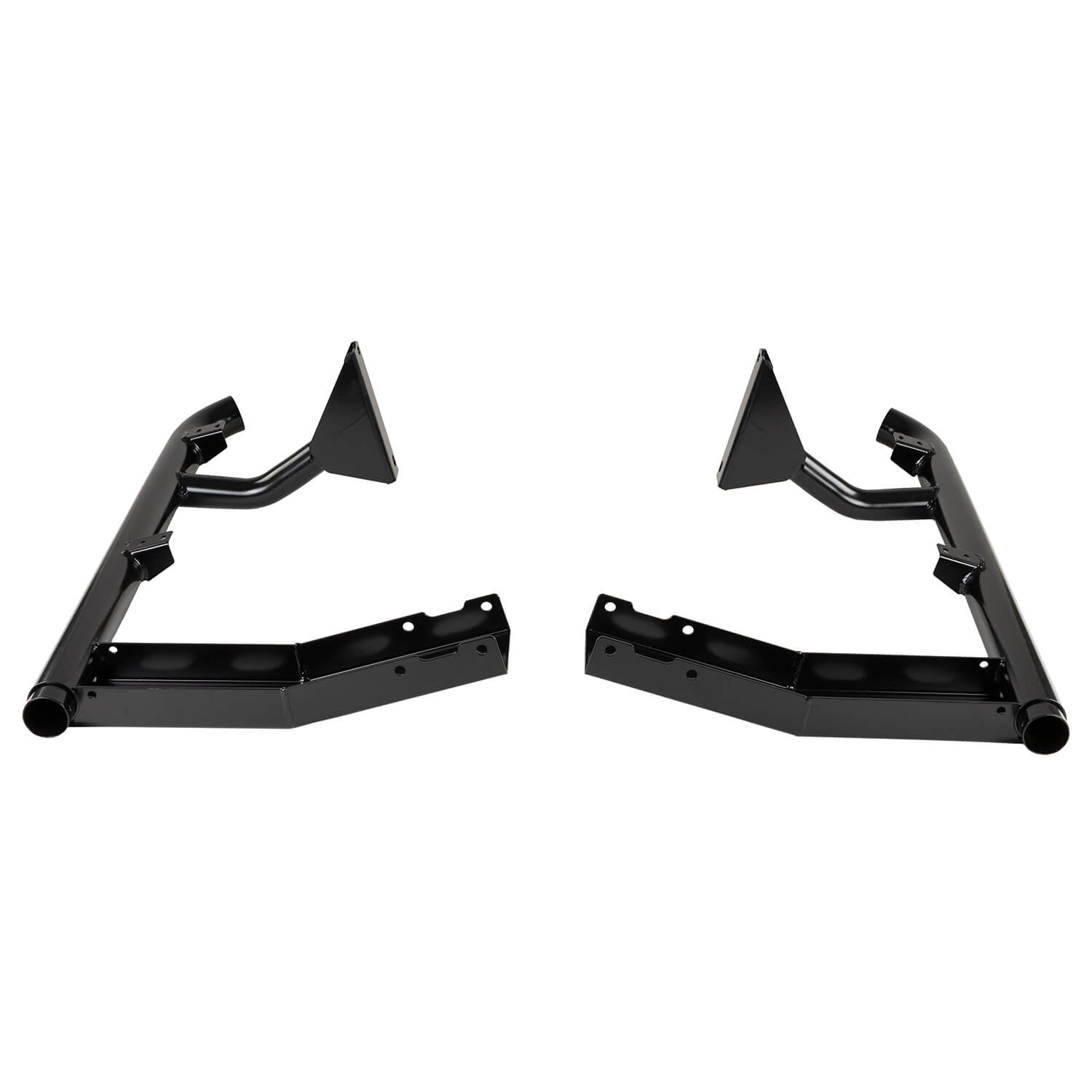 ARB Summit Step Section Hilux Sc Blk 15On - 4414660 by ARB - front view