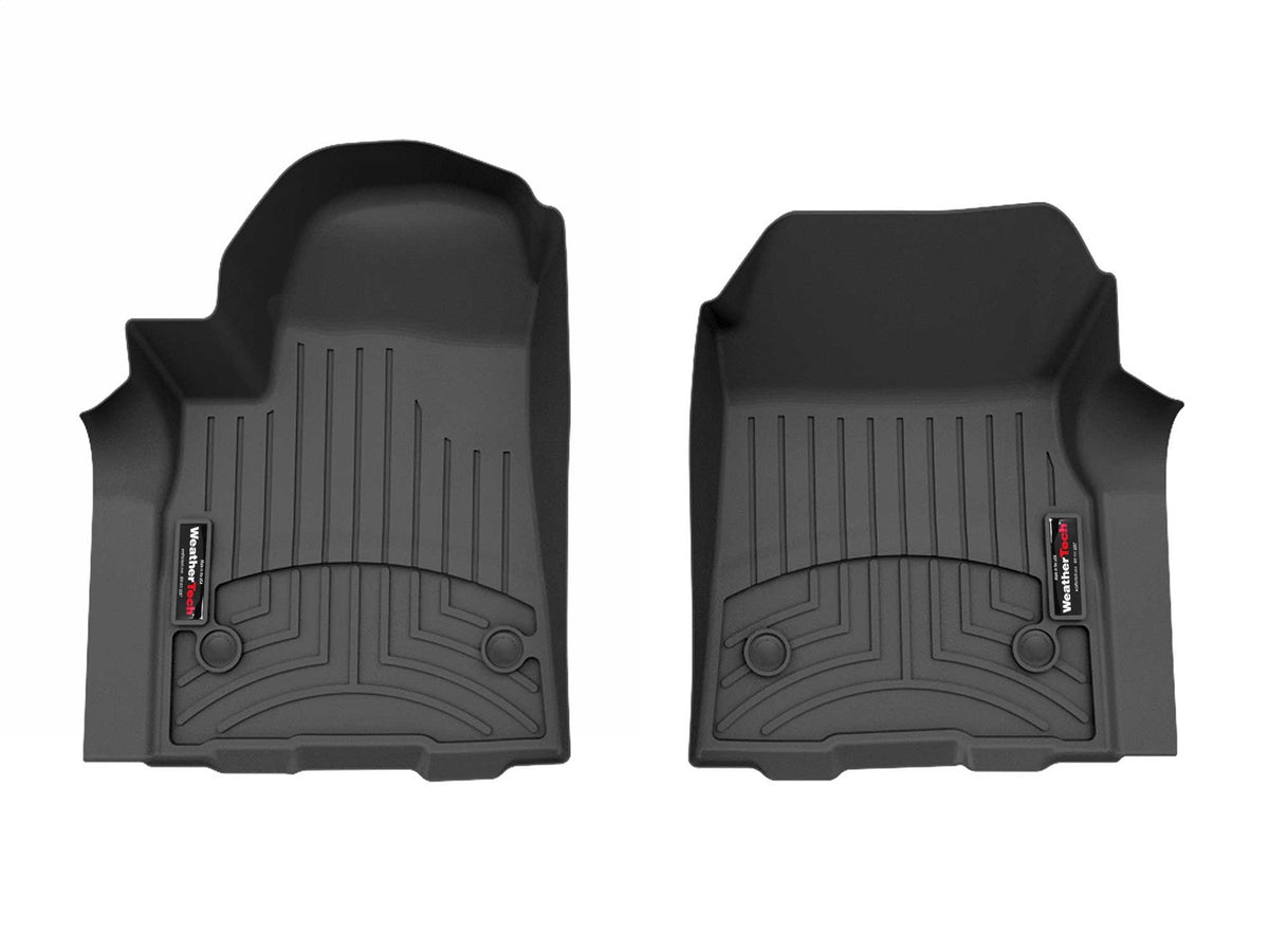Weathertech - FloorLiner™ DigitalFit® - Black Front 26 Silverado EV / 26 Sierra EV - 4419031-4418802