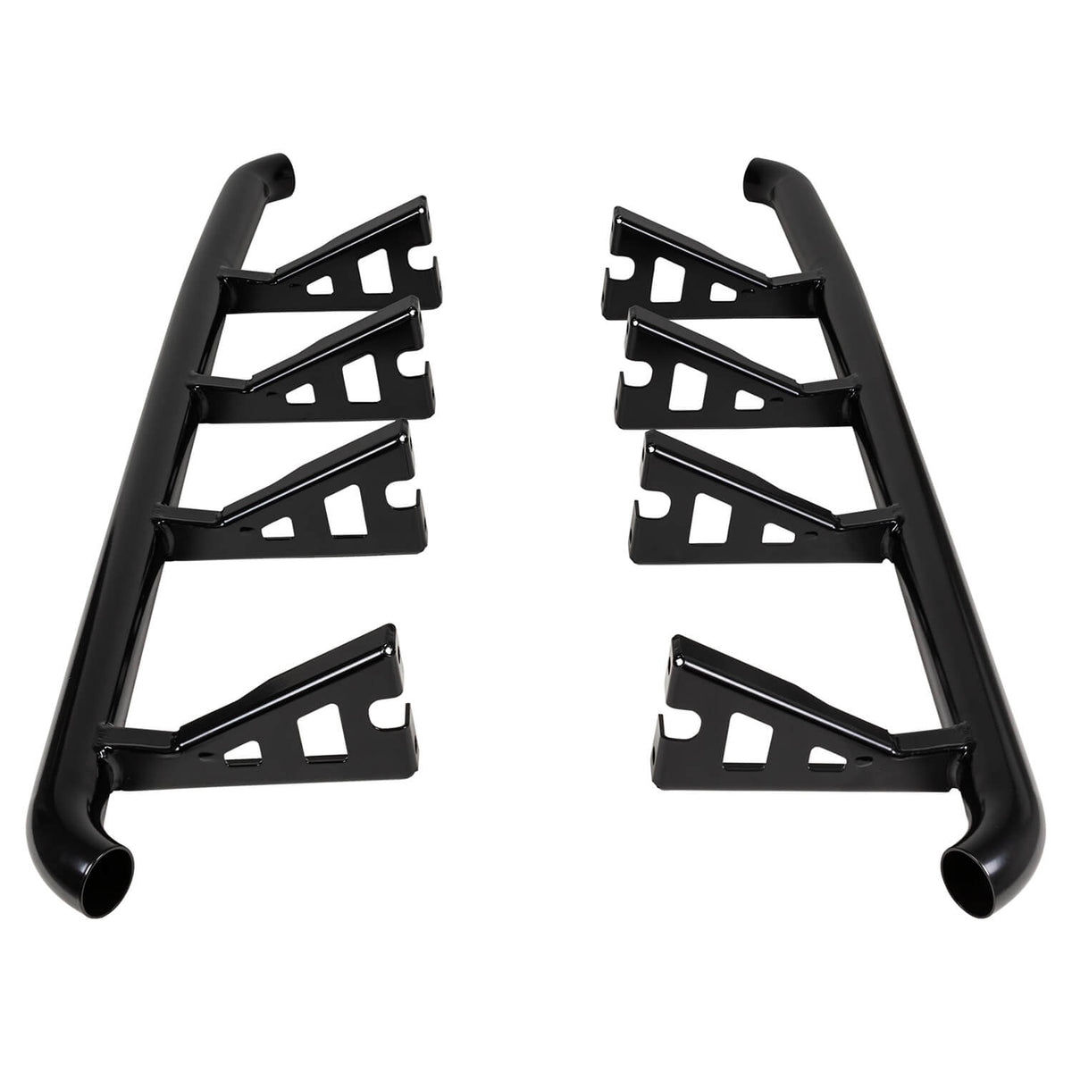 ARB Deluxe Rock Rails Rocker Rails Fj Cruiser - 4420100 for 2007-2014 Toyota FJ Cruiser - front view