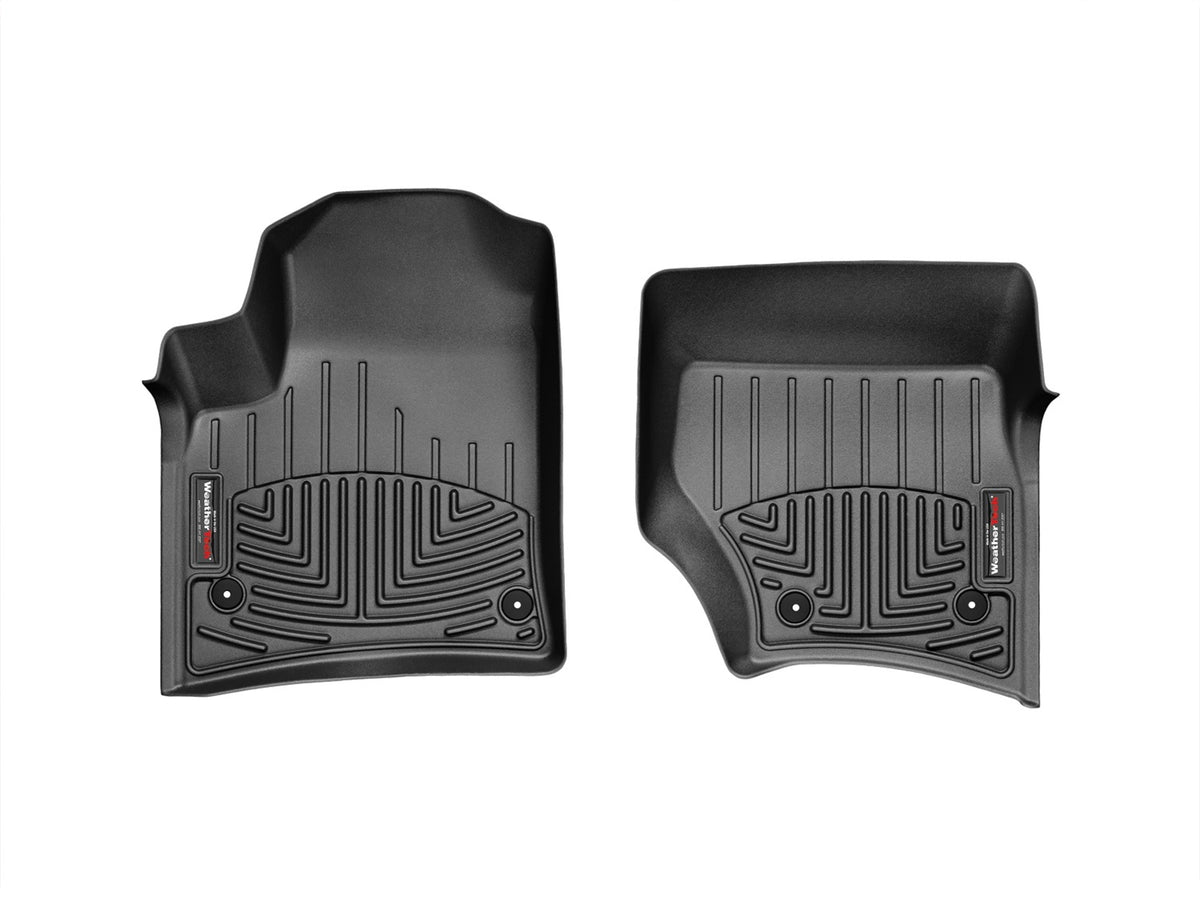 Weathertech - FloorLiner™ DigitalFit® - Black Front 04-10 Cayenne / 07-10 Touareg - 442451-440452