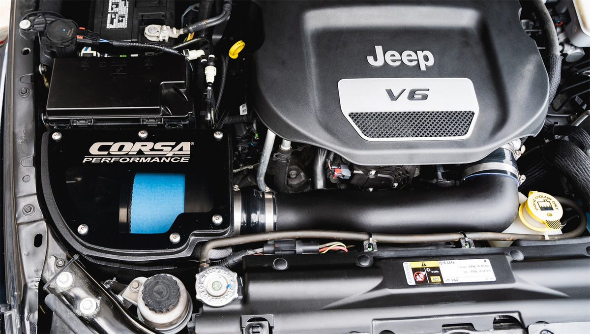 Corsa 12-13 Jeep Wrangler JK 3.6L V6 Air Intake - 44412