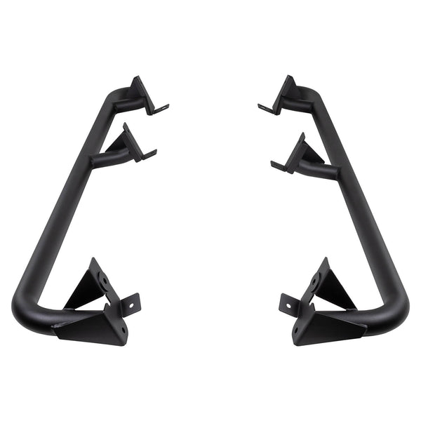 ARB Deluxe Rock Rails Textured Jk Lwb - 4450230 for 2007-2018 Jeep Wrangler - front view
