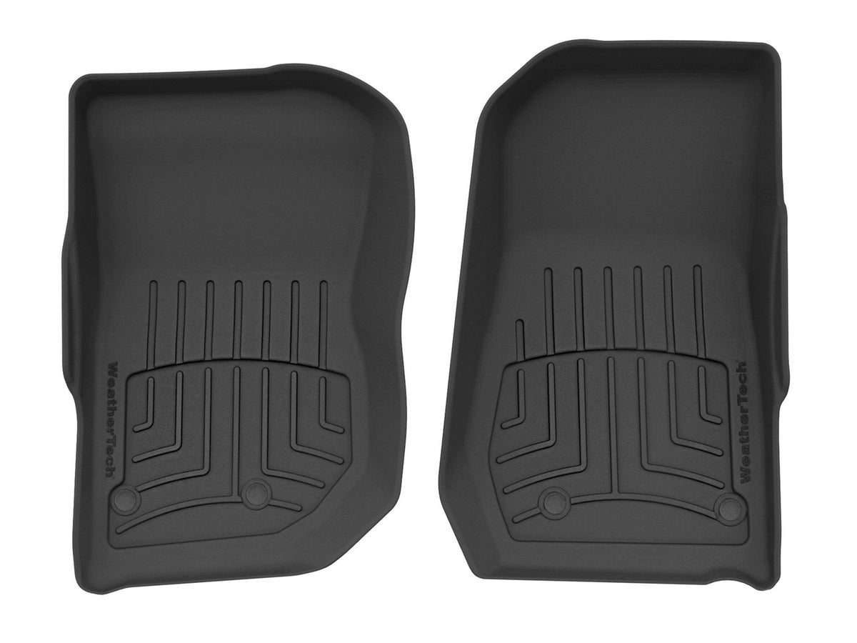 Weathertech - FloorLiner™ HP - Black Front 14-18 Wrangler - 445731IM-445733