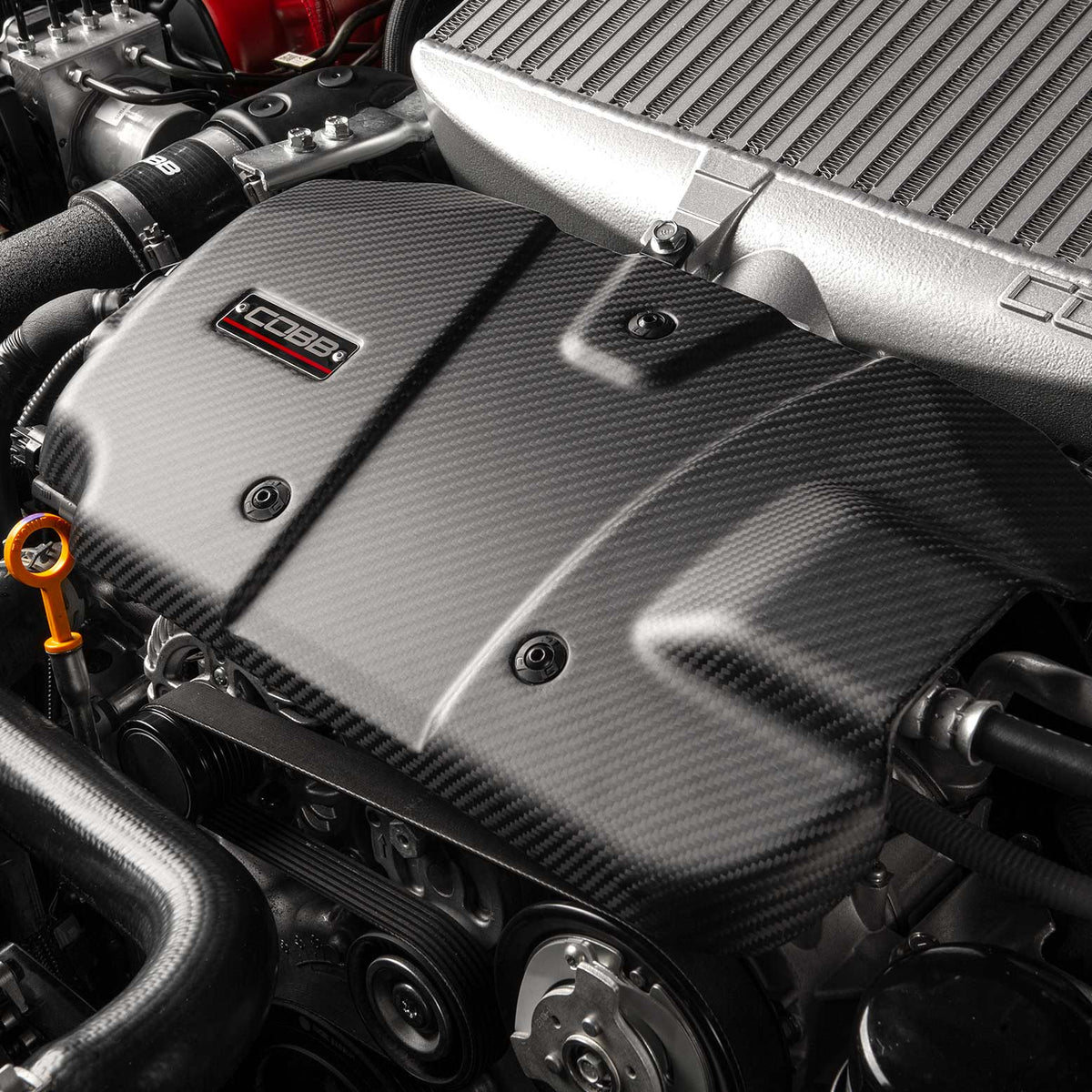 COBB 22-25 Subaru Redline Matte Carbon Fiber Engine Cover - 446610-RMC