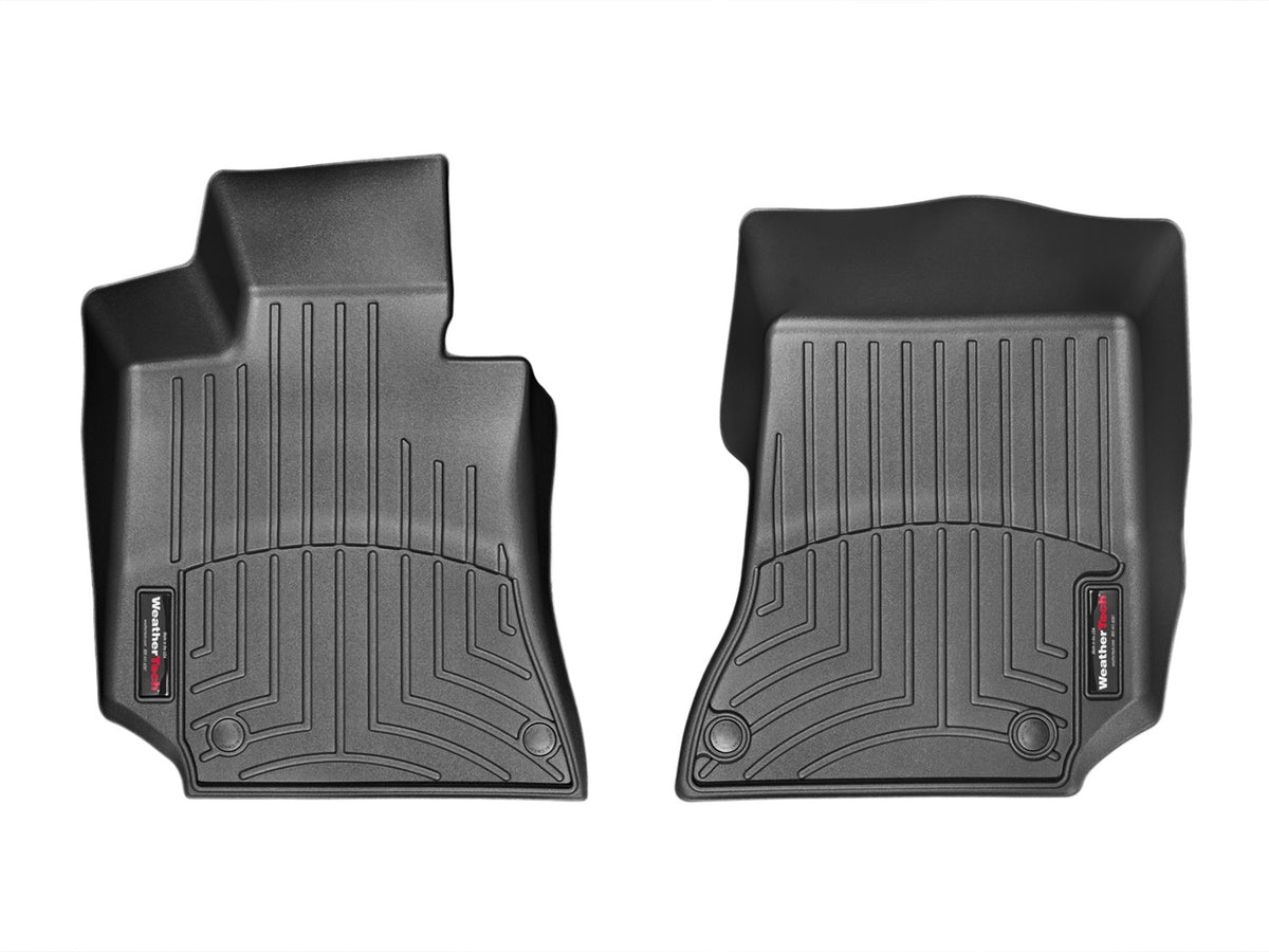 Weathertech - FloorLiner™ DigitalFit® - Black Front 14-18 Benz CLS / 14-18 Benz CLS63 AMG - 446811-442582