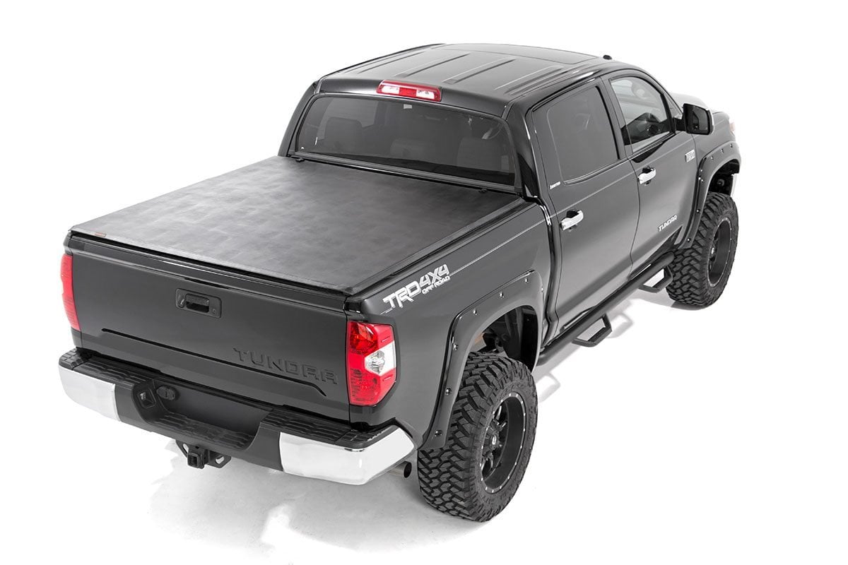 Soft Tri-Fold Bed Cover | 5&#39;7&quot; Bed | Toyota Tundra 2WD/4WD (07-23)