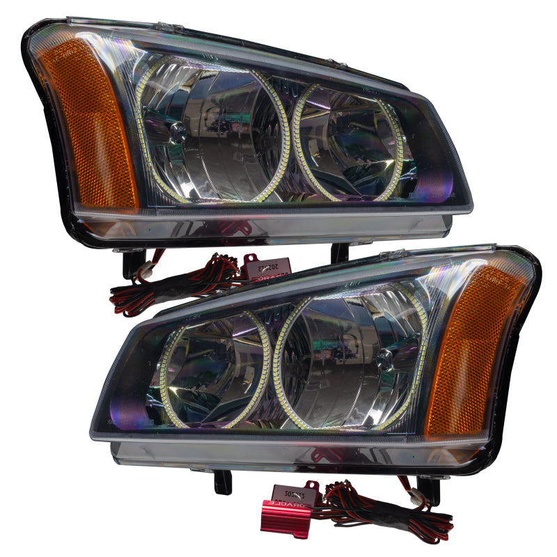 Oracle Lighting 03-06 Chevrolet Silverado Pre-Assembled LED Halo Headlights -Blue SEE WARRANTY - 7197-002