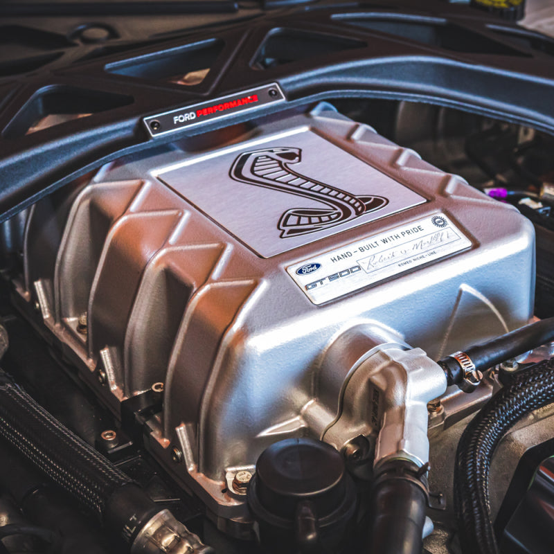 VMP 2020+ Ford Predator Engine Supercharger Lid Upgrade - Silver - VMP-APX012