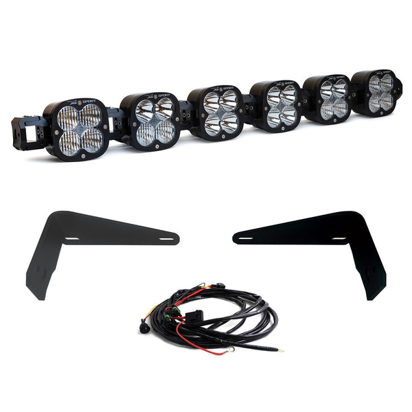 Baja Designs Ford Bronco Steel Bumper 6 XL PRO Linkable Kit