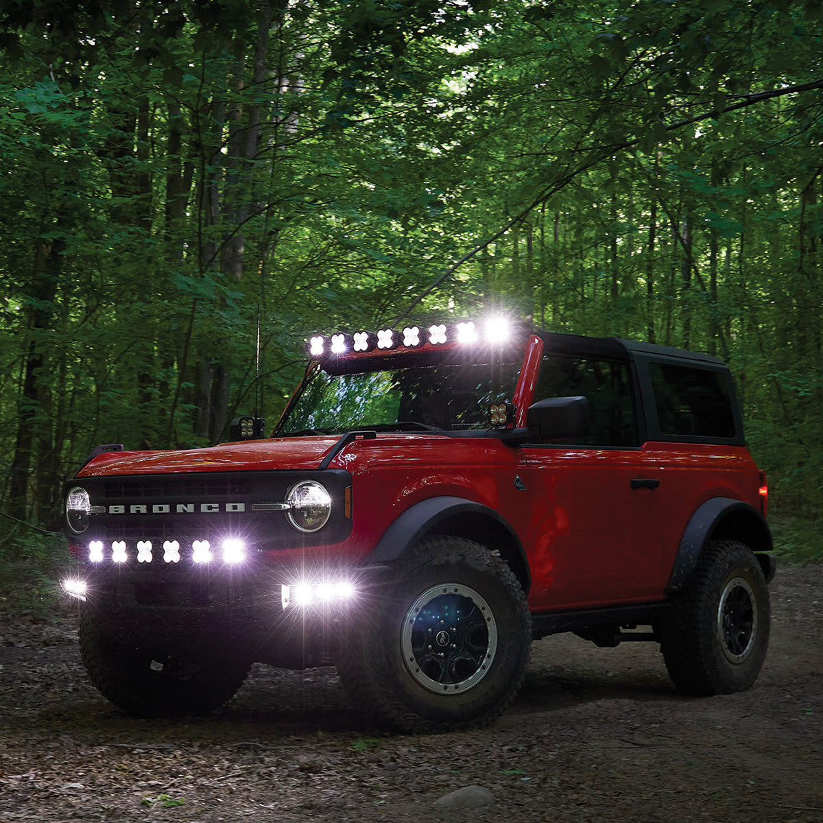 Baja Designs Ford Bronco Steel Bumper - Install