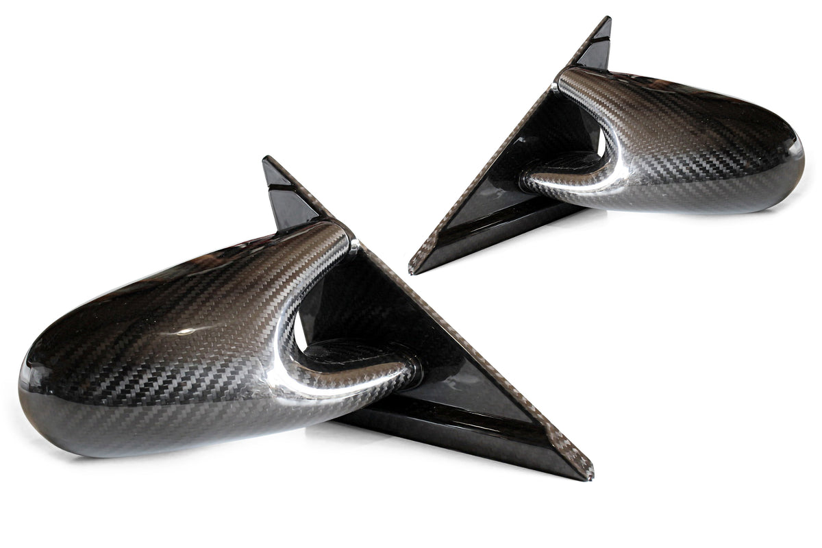 GReddy - Garage Active Group-A Type Dry Carbon Side Mirrors (R32/R33/R34) - 44881102