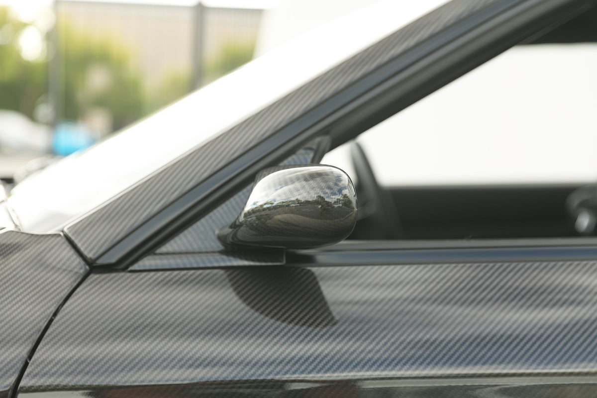 GReddy - Garage Active Group-A Type Dry Carbon Side Mirrors (R32/R33/R34) - 44881102