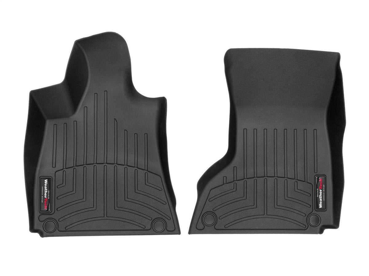 Weathertech - FloorLiner™ DigitalFit® - Black Front 16-24 Quattroporte - 448821-445652