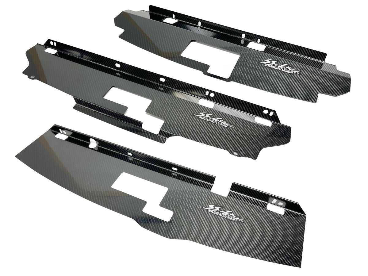 GReddy - Garage Active Dry Carbon Cooling Pannel(s) (R32/R33/R34) - 44883112