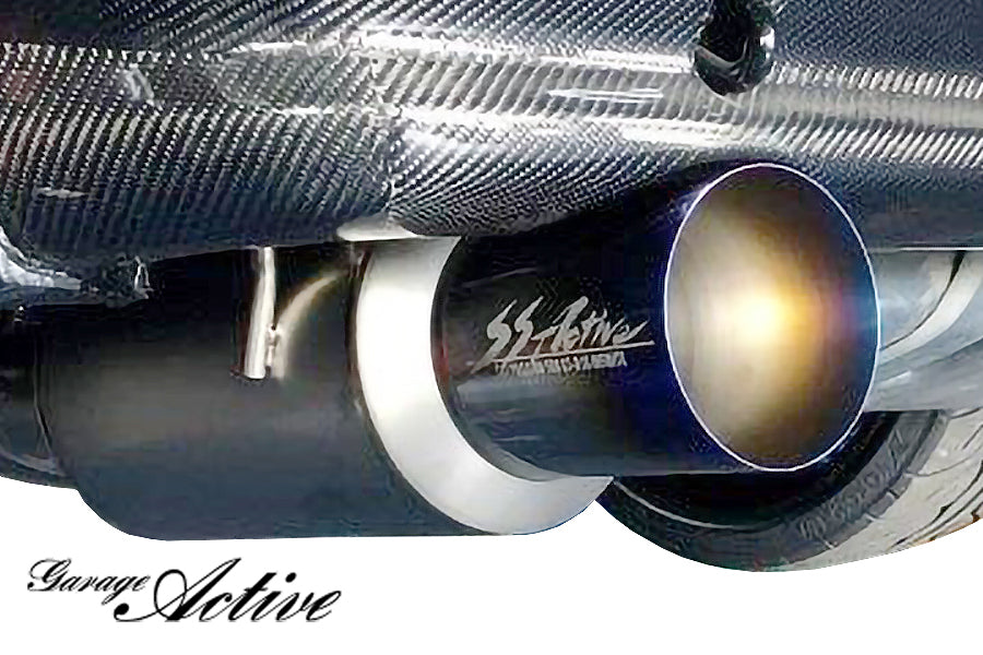 GReddy - Garage Active "SS Active" 90mm Titanium Exhaust(s) (R32/R34) - 44889112