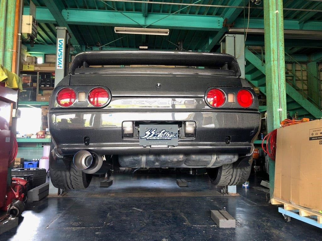 GReddy - Garage Active "SS Active" 90mm Titanium Exhaust(s) (R32/R34) - 44889112