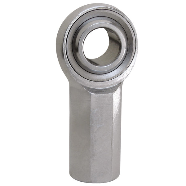 QA1 H Series 3-Pc Rod End - Female/Right Hand - .4375in Bore x 7/16-20 - Alloy Steel - HFR7 by QA1 - front view