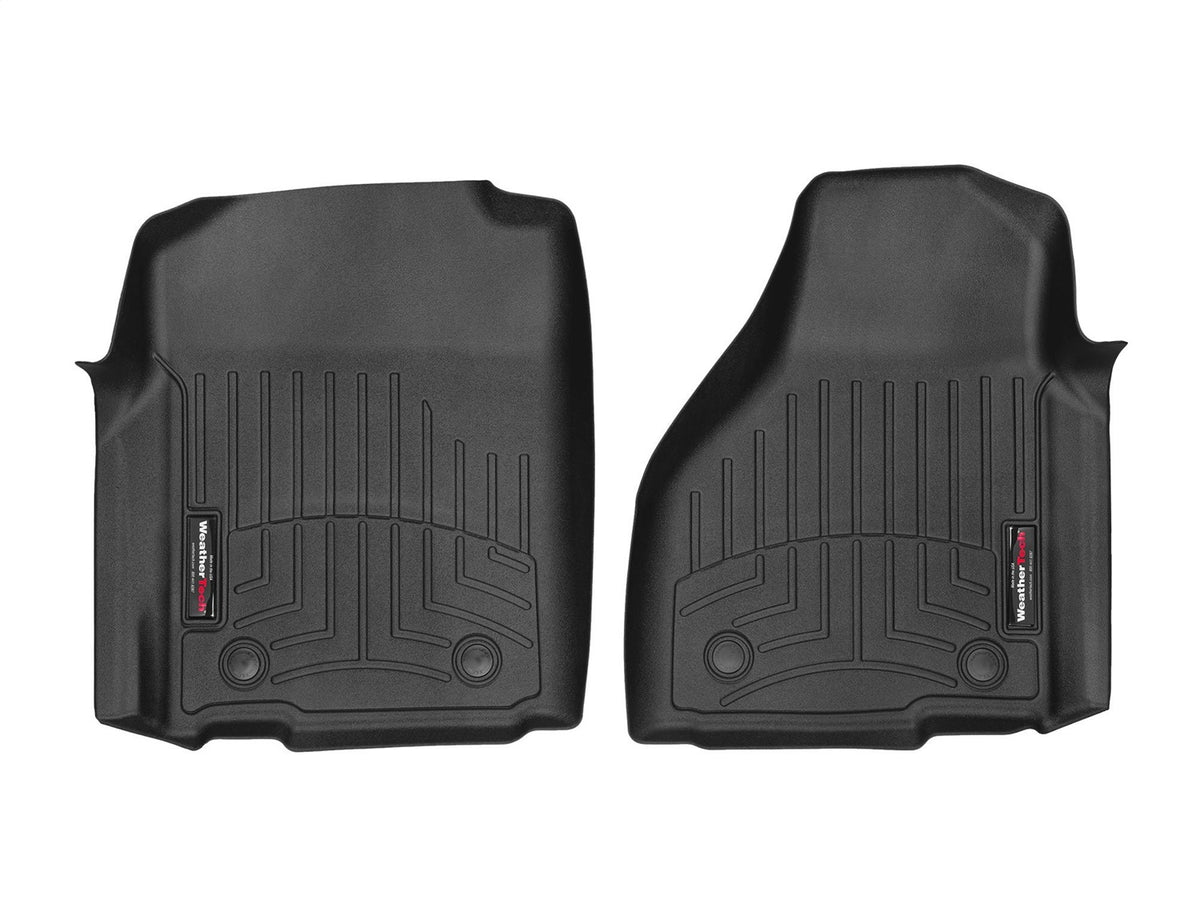 Weathertech - FloorLiner™ DigitalFit® - Black Front 12-18 1500 / 19-24 1500 Classic - 449821V-442162V