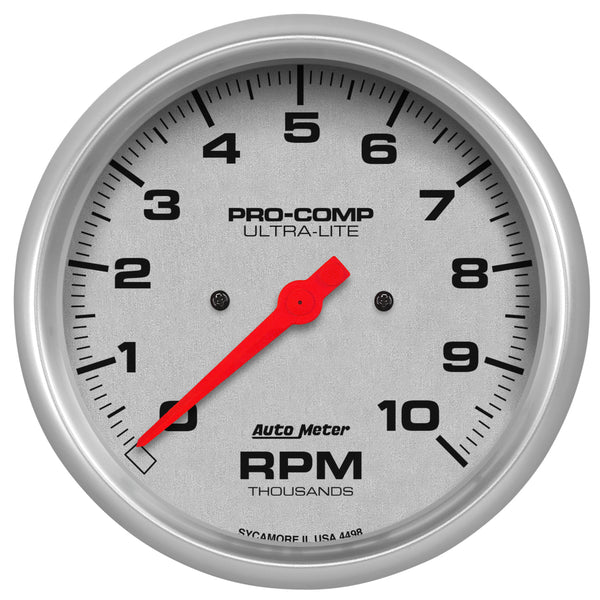 Autometer Ultra-Lite 5 inch 10K RPM In Dash Tach - 4498