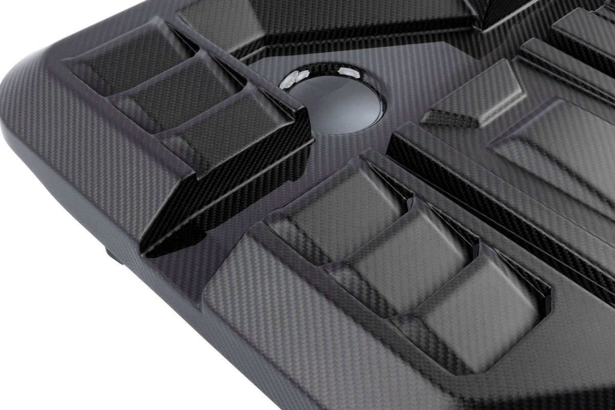 Dinan - Matte Carbon Fiber Engine Cover - 2021-2026 BMW M2/M3/M4 - D590-0005-B