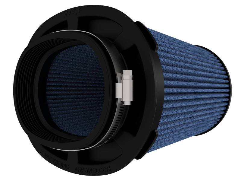 aFe MagnumFLOW Pro 5R Air Filter (6 x 4)in F x (8-1/2 x 6-1/2)in B x (7-1/4 x 5)in T x 7-1/4in H - 20-91205R
