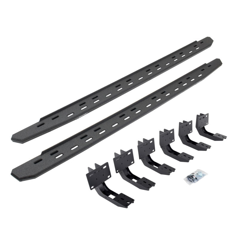 Go Rhino 19-25 RAM 1500 RB30 Slim Running Board Kit w/ Brackets - 69630687ST