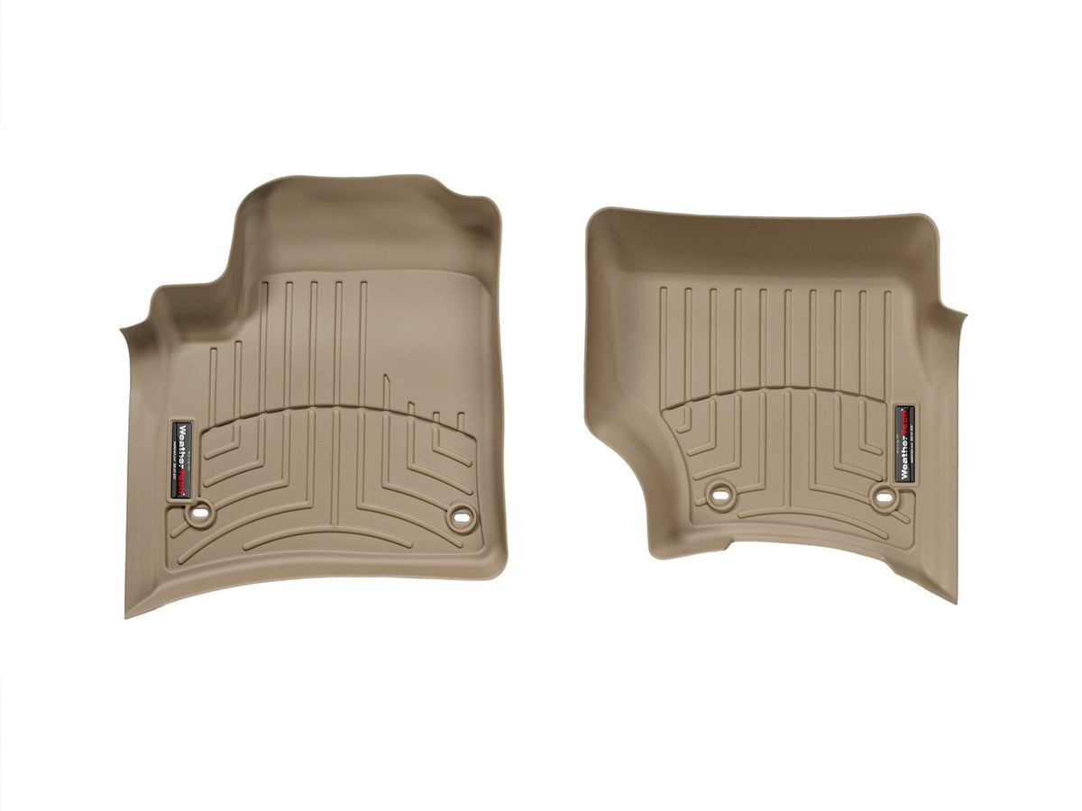 Weathertech - FloorLiner™ DigitalFit® - Tan Front 04-08 Porsche Cayenne / 04-08 Volkswagen Touareg - 450451