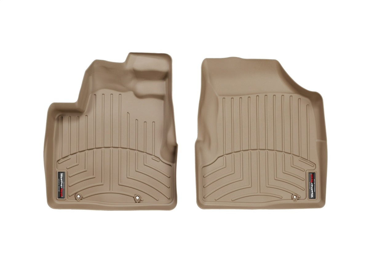 Weathertech - FloorLiner™ DigitalFit® Tan Front & Rear Set 06-14 Honda Ridgeline - 45050-1-2