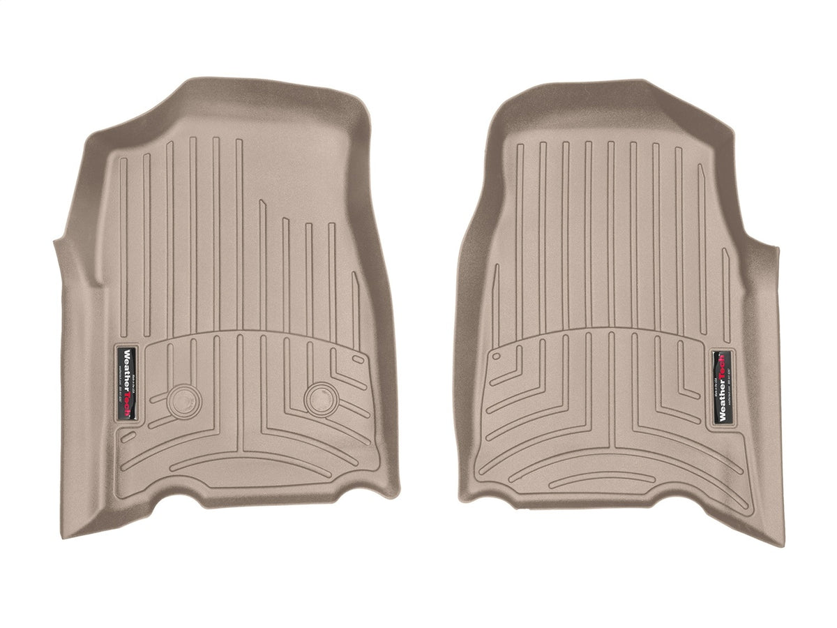 Weathertech - FloorLiner™ DigitalFit® Tan Front & Rear Set - 45076-1-2