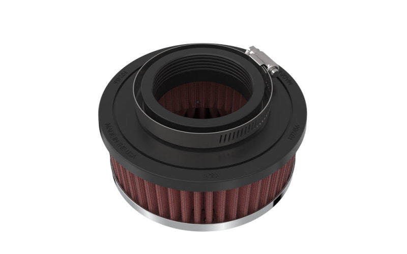 K&amp;N Universal Chrome Filter 2.438in Flange ID x 5.125in OD x 2in H - RC-0850