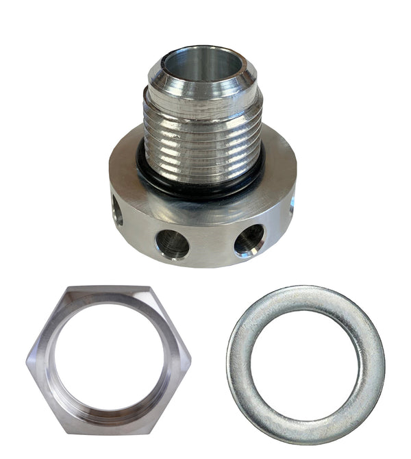 Granatelli Insert Valve Cover Breather Threaded Female Receptacle - 451000