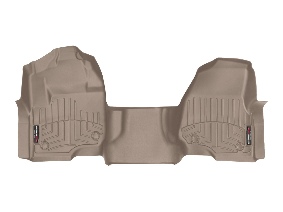 Weathertech - FloorLiner™ DigitalFit® Tan Front & Rear Set 17-22 Ford F-250 / 17-22 Ford F-350 - 4510321-456975