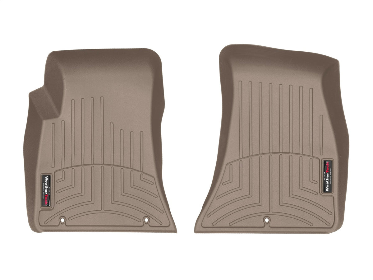 Weathertech - FloorLiner™ DigitalFit® Tan Front & Rear Set 15-23 Dodge Challenger - 4510491-453862