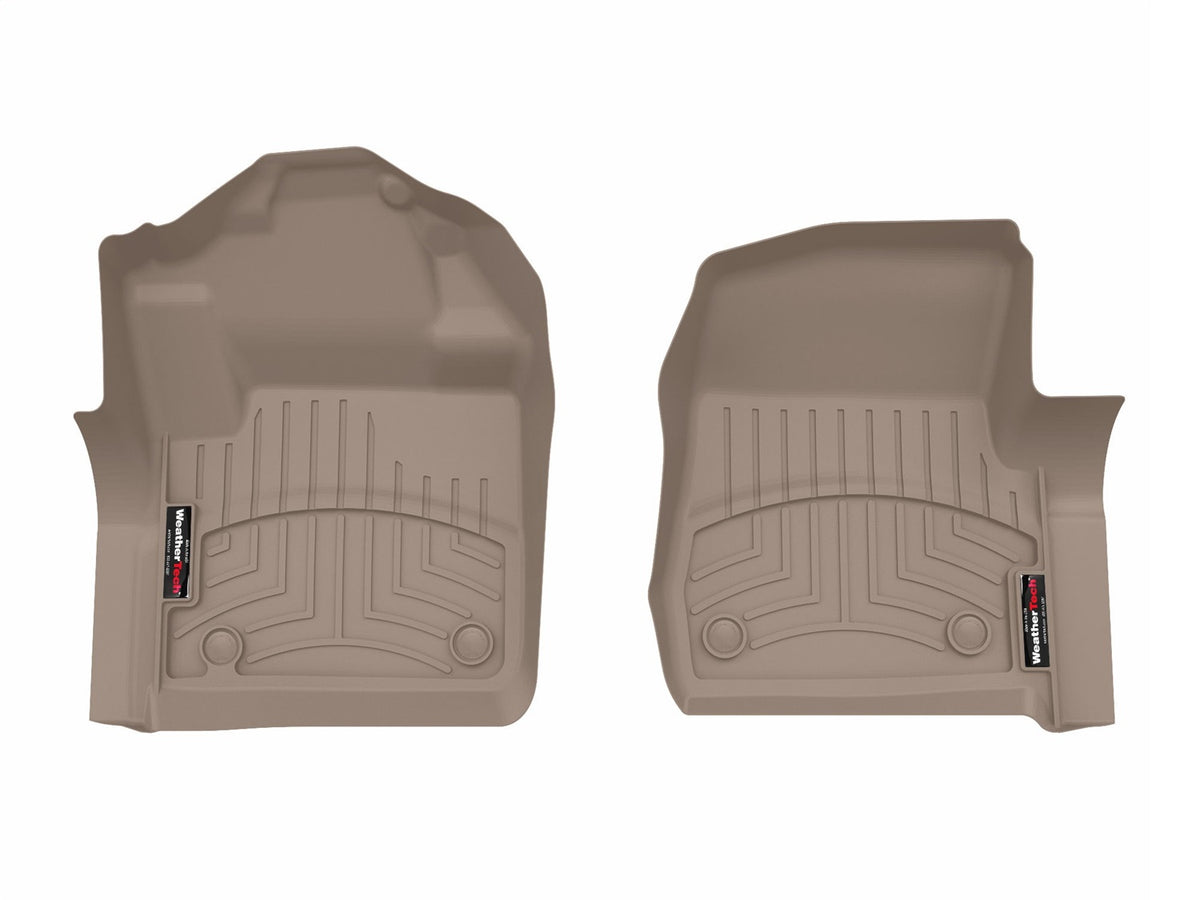 Weathertech - FloorLiner™ DigitalFit® - Tan Front 17-25 Ford F-250 / 17-25 Ford F-350 - 4510541