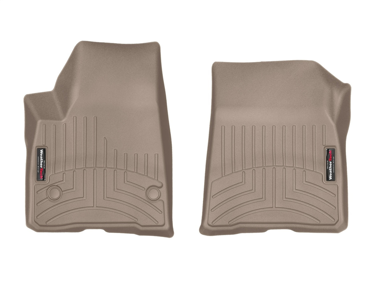 Weathertech - FloorLiner™ DigitalFit® Tan Front, Rear & Third Row Set 17-23 GMC Acadia - 451080-1-2-4IM