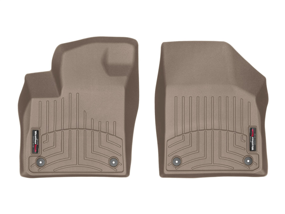 Weathertech - FloorLiner™ DigitalFit® Tan Front, Rear & Third Row Set 18-24 Volkswagen Atlas - 451084-1-4-3