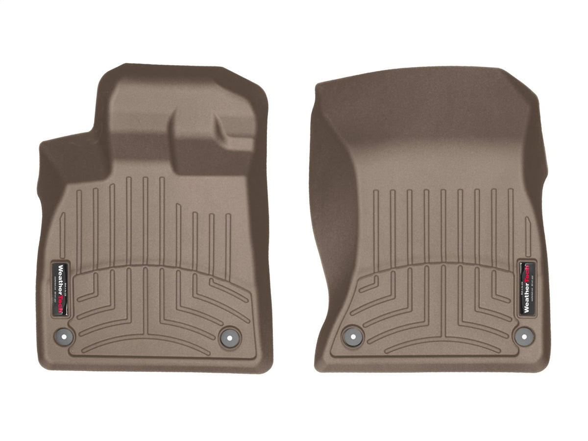 Weathertech - FloorLiner™ DigitalFit® Tan Front & Rear Set 18-25 Audi Q5 / 18-25 Audi SQ5 - 451146-1-2