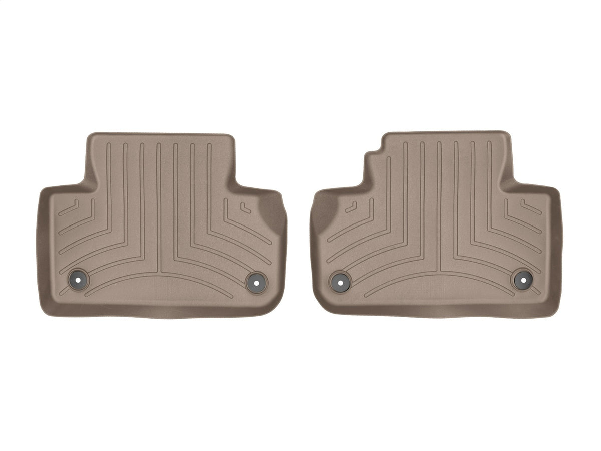 Weathertech - FloorLiner™ DigitalFit® Tan Front & Rear Set 18-25 Audi Q5 / 18-25 Audi SQ5 - 451146-1-2