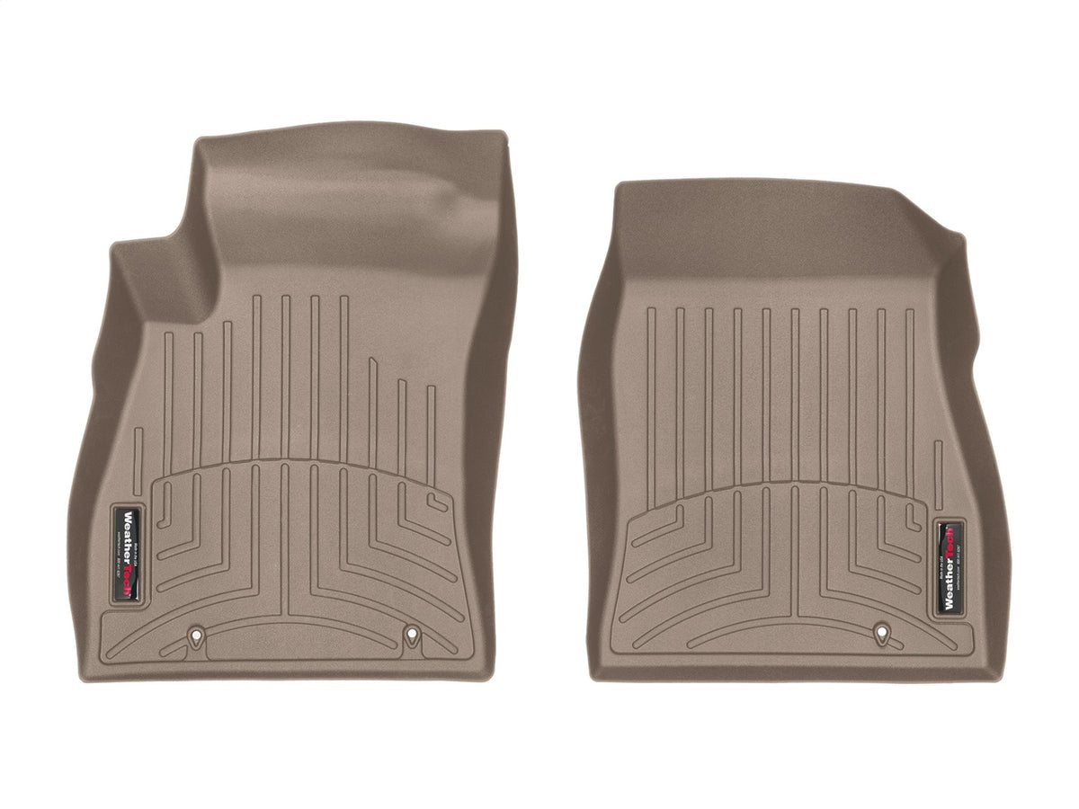 Weathertech - FloorLiner™ DigitalFit® Tan Front & Rear Set 17-19 Nissan Sentra - 4512791-454912