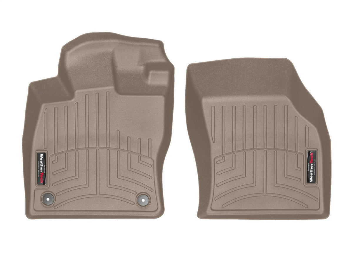 Weathertech - FloorLiner™ DigitalFit® Tan Front & Rear Set 19-25 Volkswagen Jetta - 451317-1-2