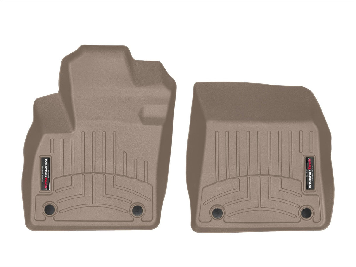 Weathertech - FloorLiner™ DigitalFit® Tan Front & Rear Set 19-22 Volvo XC40 - 451419-1-2