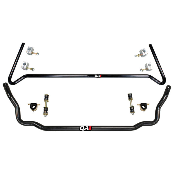 QA1 78-96 GM B-Body Front & Rear Sway Bar Kit (1-3/8in Front & 1in Rear) - 52864 for 1978-1996 Chevrolet Caprice - front view