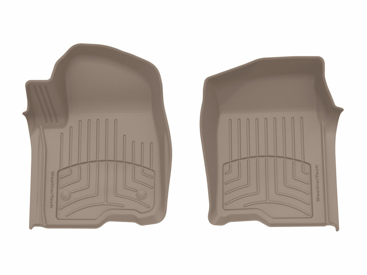 Weathertech - FloorLiner™ HP - Tan Front 19-26 Silverado 1500 / 19-25 Sierra 1500 - 4514361IM-4514368