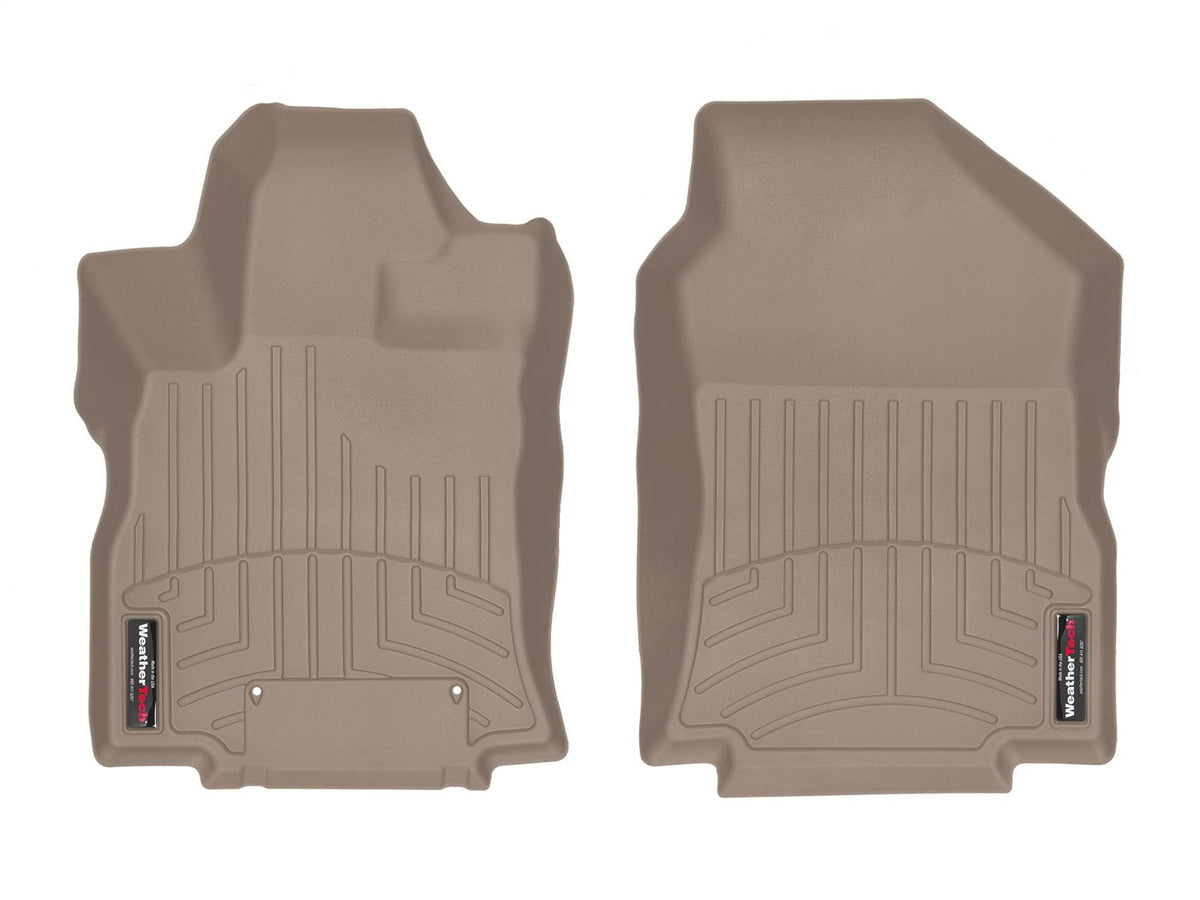 Weathertech - FloorLiner™ DigitalFit® Tan Front, Rear & Third Row Set 19-25 Subaru Ascent - 451475-1-4-3