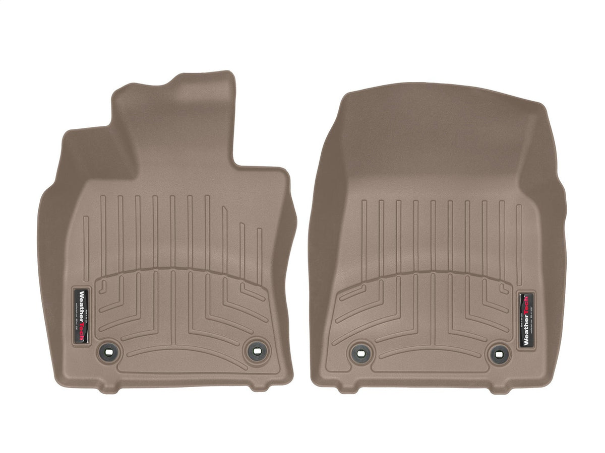 Weathertech - FloorLiner™ DigitalFit® Tan Front & Rear Set 19-25 Lexus ES - 451496-1-3
