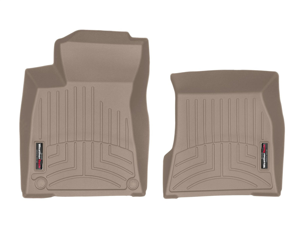 Weathertech - FloorLiner™ DigitalFit® Tan Front, Rear & Third Row Set 07-12 Hyundai Veracruz / 21-26 Mercedes Benz GLA /