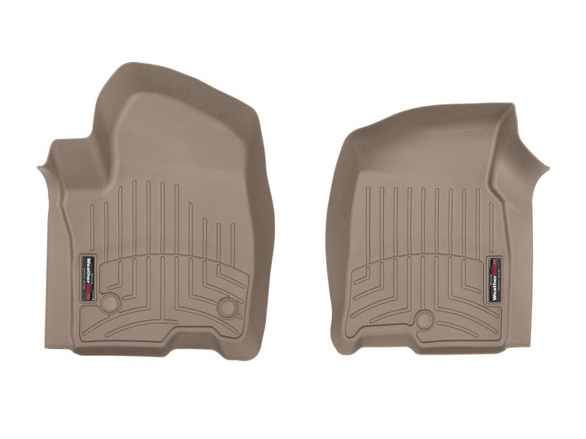Weathertech - FloorLiner™ DigitalFit® Tan Front, Rear & Third Row Set 21-25 Cadillac Escalade / 21-26 Chevrolet Tahoe / 