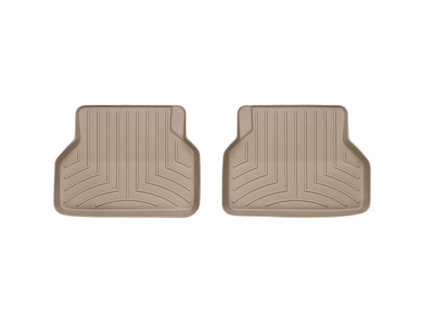 Weathertech - FloorLiner™ DigitalFit® - Tan Rear 04-10 BMW 5-Series / 06-10 BMW M5 - 451642