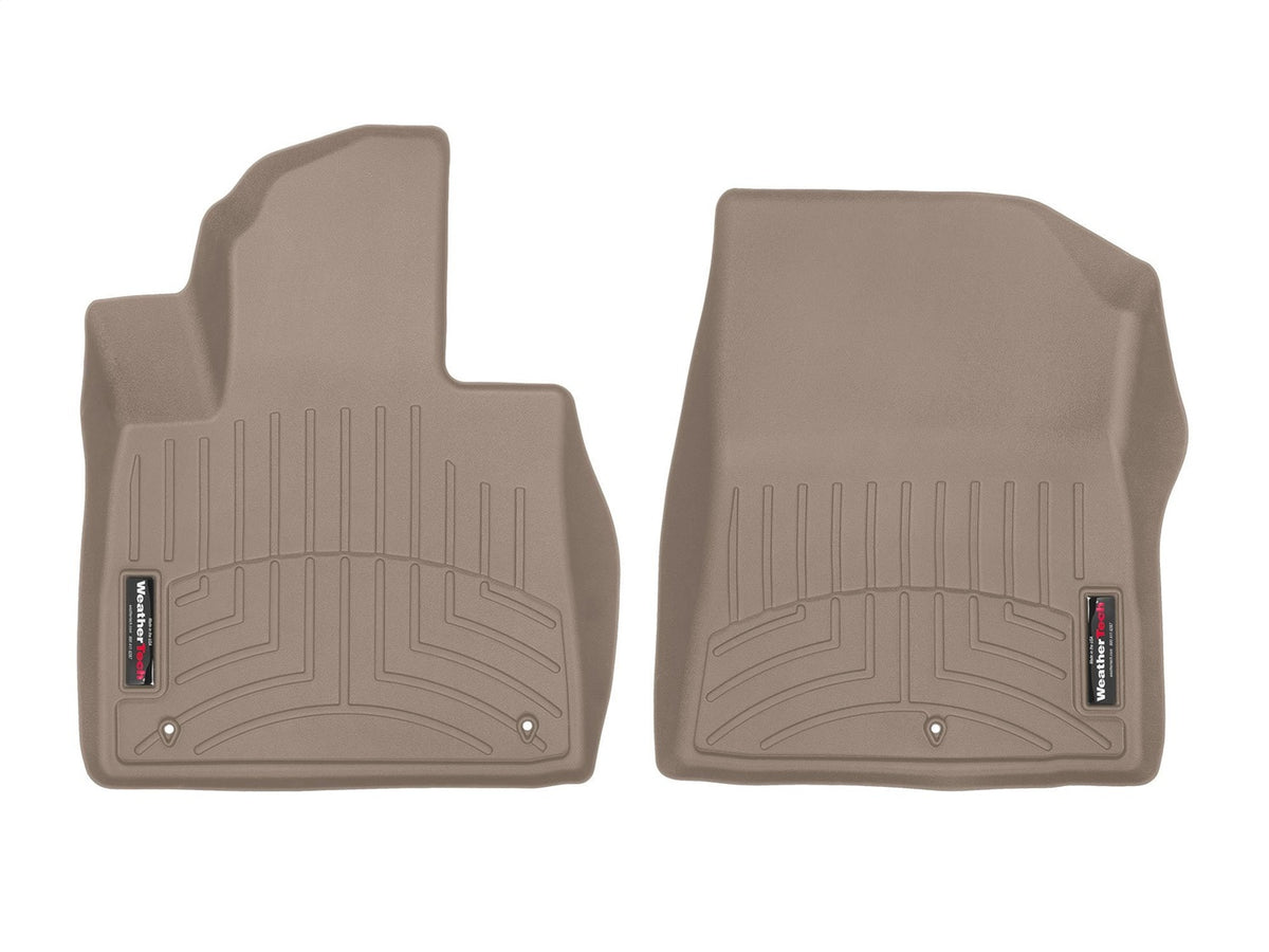 Weathertech - FloorLiner™ DigitalFit® Tan Front & Rear Set 21-23 Hyundai Santa-Fe - 451656-1-2